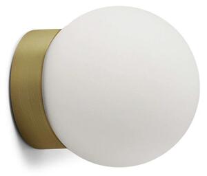ANTIDARK - Palla Mini C90 LED Mennyezeti Lámpa Dim-to-Warm Opál/Sárgaréz - Lampemesteren