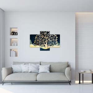 Egy aranyfa képe (90x60 cm)