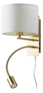 Lindby - Florens Fali Lámpa White/Brass - Lampemesteren