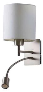 Lindby - Camilo Fali Lámpa Nickel/White - Lampemesteren