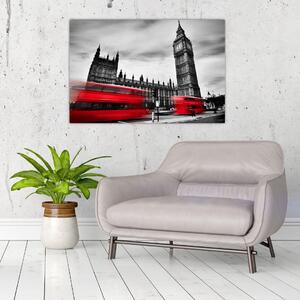 Kép - a Parlament londoni házai (90x60 cm)