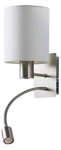 Lindby - Shajan Fali Lámpa Nickel/White - Lampemesteren