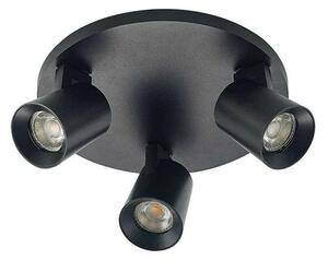 Arcchio - Iavo 3 Round Mennyezeti Lámpa Black - Lampemesteren