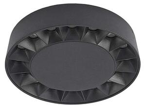 Lucande - Kelissa LED Round Kültéri Mennyezeti Lámpa IP65 Black - Lampemesteren