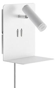 Lucande - Zavi LED Fali Lámpa USB White - Lampemesteren