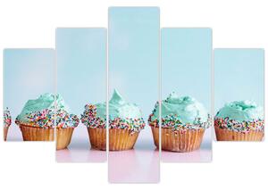 Cupcakes képe (150x105 cm)