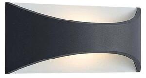 Lindby - Mathea LED Kültéri Fali Lámpa L30 Dark Grey/White - Lampemesteren
