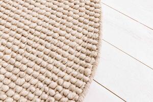 Design kerek szőnyeg Arabella 150 cm bézs