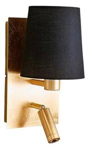 Lindby - Aiden Fali Lámpa Gold/Black - Lampemesteren