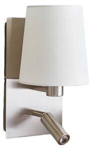 Lindby - Aiden Fali Lámpa White/Nickel - Lampemesteren