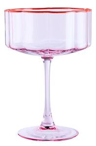 FIORI pezsgős kehely rózsaszín/narancssárga 400 ml