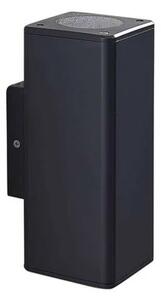 Lindby - Nati Square Kültéri Fali Lámpa IP54 Dark Grey - Lampemesteren