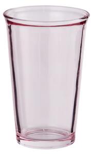 GALET üveg pohár 340 ml rózsaszín