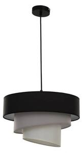 Lindby - Coria Függőlámpá Black/Grey - Lampemesteren
