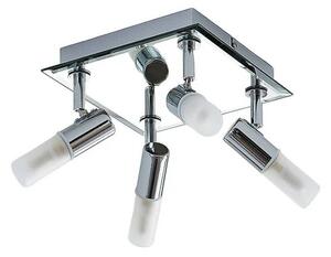 Lindby - Zela 4 Mennyezeti Lámpa Chrome/White - Lampemesteren