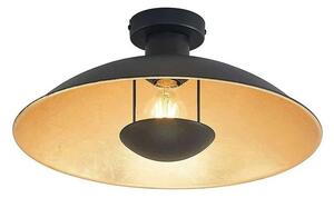 Lindby - Narisara Mennyezeti Lámpa Ø40 Black/Gold - Lampemesteren