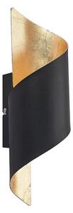 Lindby - Chenotara Fali Lámpa Black/Gold - Lampemesteren