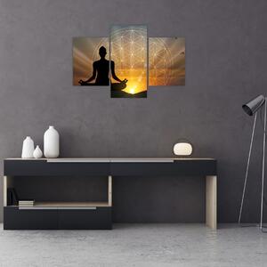 A meditáció képe (90x60 cm)