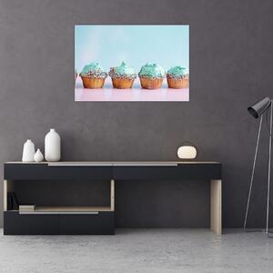 Cupcakes képe (90x60 cm)