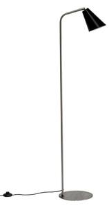 DybergLarsen - Oswald Állólámpa Black/Steel - Lampemesteren