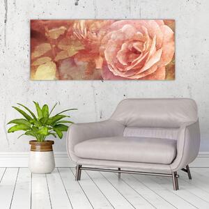 Rózsák képe (120x50 cm)