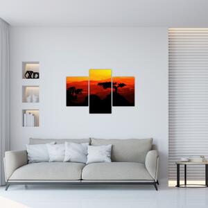 Kép - naplemente (90x60 cm)