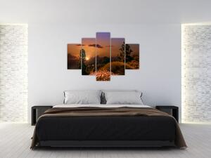 Természet képe naplementekor (150x105 cm)
