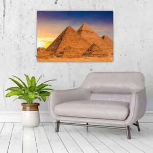 Kép - Egyiptomi piramisok (90x60 cm)