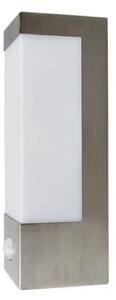 Lindby - Severina LED Kültéri Fali Lámpa w/Sensor Stainless Steel/White - Lampemesteren