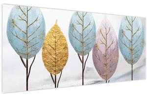 Kép - Dizájnos fák (120x50 cm)