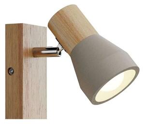 Lindby - Filiz Fali Lámpa Wood/Concrete - Lampemesteren