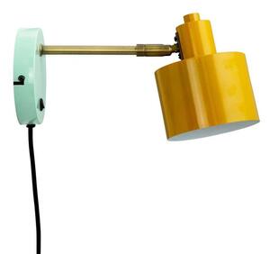 DybergLarsen - Ocean Fali Lámpa Curry/Brass/Turquoise - Lampemesteren