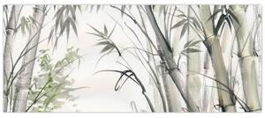 Kép Bambusz, rajz (120x50 cm)