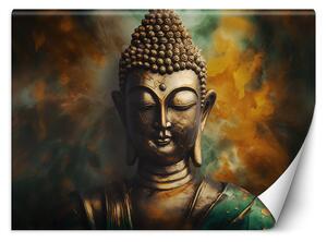 Gario Fotótapéta Bronz Buddha szobor Anyag: Vlies, Méret: 200 x 140 cm