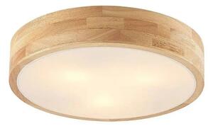 Lindby - Tanju Mennyezeti Lámpa Ø40 Wood/White - Lampemesteren