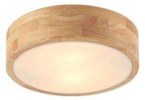 Lindby - Tanju Mennyezeti Lámpa Ø30 Wood/White - Lampemesteren