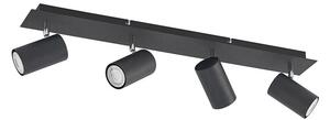 Lindby - Joffrey 4 Mennyezeti Lámpa L70 Black - Lampemesteren