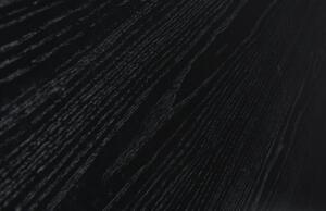 Fekete fa összecsukható asztal DAN-FORM Eclipse 200-300x110 cm