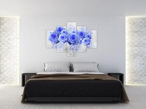 Kép - Kék rózsa (150x105 cm)