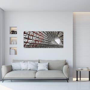 Egy vasszerkezet képe (120x50 cm)
