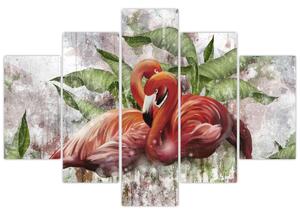 Kép - Flamingók (150x105 cm)