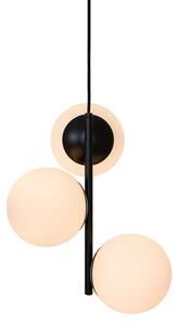 Nordlux - Lilly Függőlámpa Black/Opal - Lampemesteren