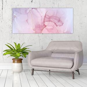 Kép - Rózsaszín foltok (120x50 cm)