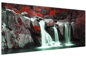Kép - Vízesések (120x50 cm)
