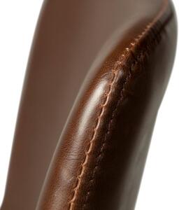 Vintage barna bőr bárszék DAN-FORM Hype 75 cm