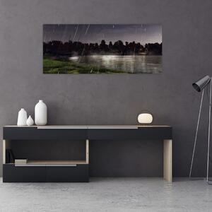 Kép - Esős este (120x50 cm)