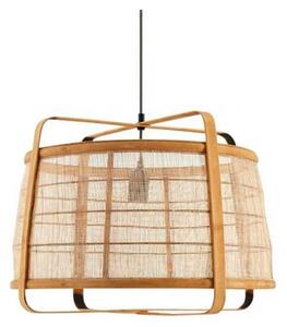 Lindby - Liriana Függőlámpá Bamboo/Black - Lampemesteren