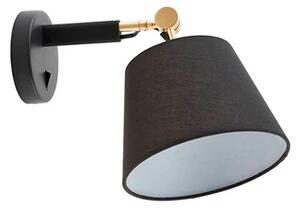 Lucande - Marvaine Fali Lámpa Black/Gold - Lampemesteren
