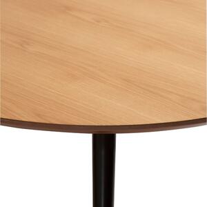 Kerek tölgyfa étkezőasztal DAN-FORM Eclipse 120 cm