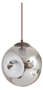 Lindby - Valentina Függőlámpá Smoked Grey/Coffee - Lampemesteren